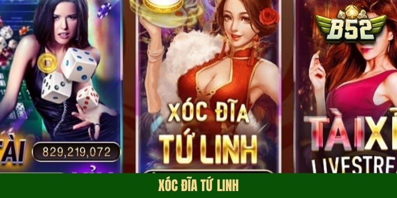 Xóc Đĩa Tứ Linh - Trò Chơi May Rủi Cực Cuốn Tại B52 Club