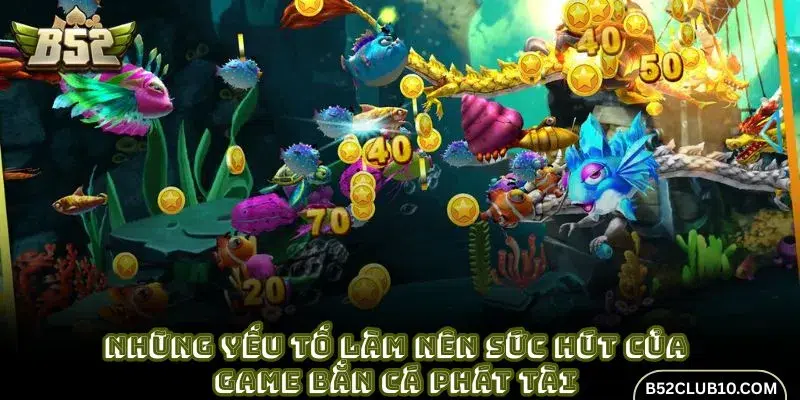 Những yếu tố làm nên sức hút của game bắn cá phát tài